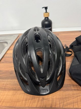 Casco Bell Negro Bicicleta