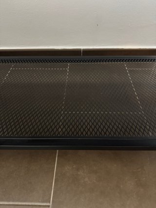 Mesita de comedor madera y metal