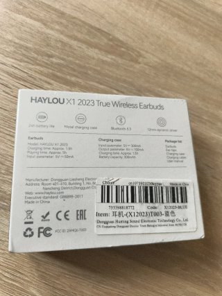 Auriculares Inalámbricos Haylou Azules