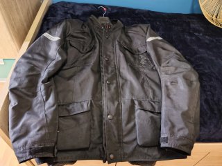 Chaqueta de moto cordura con protecciones