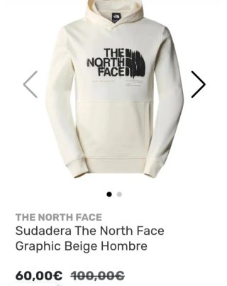 Sudadera The North Face Graphic Talla S