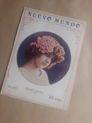 Lote de 6 portadasde revista antiguas originales