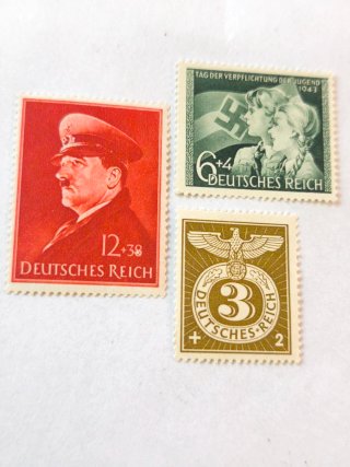Lote sellos epoca nazi.