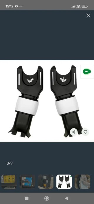 Maxi-Cosi con funda, base y adaptadores