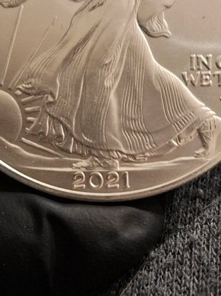 Lote Moneda plata 3 oz eagle