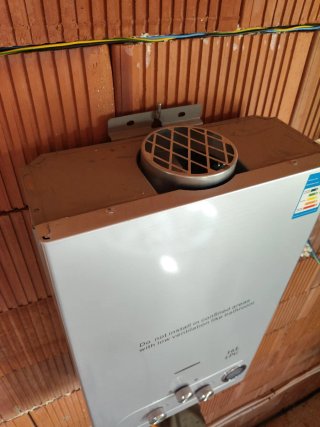 Calentador de gas 16L LPG nuevo