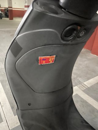 Ciclomotor Piaggio Scooter Negro/Gris