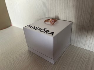 Anillo Pandora Corazón Oro Rosa Sin Estrenar