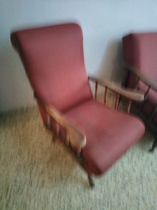 2 sillones mecedoras