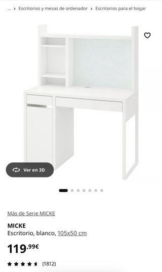 Escritorio Ikea Blanco