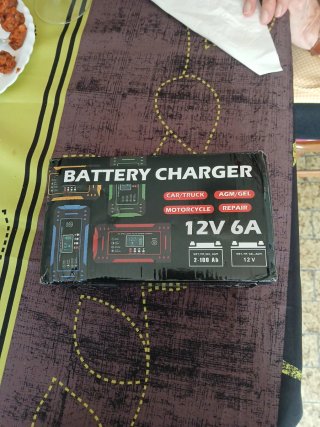 Cargador Batería Coche 12V Inteligente