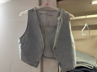 Gilet jeans Rita Ora taglia M