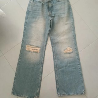 Vaqueros mujer talla 38 desgastados