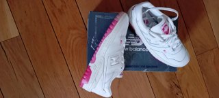 New Balance 550 Bianco Rosa