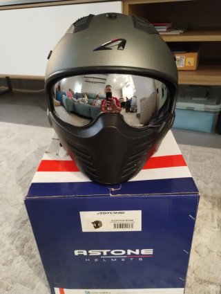 Casco Moto ASTONE ELEKTRON-MGMM Gris