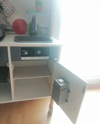 Cocina de juguete de madera + accesorios
