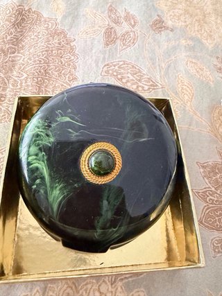 Estee Lauder Pressed Powder Compact. Antiguo