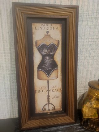 Cuadro Paris Lingeries Kimberly Poloson