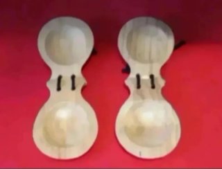 Castañuelas Españolas Tradicionales de Madera