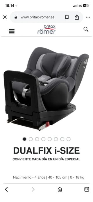 Silla Britax Römer Dualfix i-Size