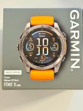 Garmin Fenix 8 AMOLED Zafiro 51mm Titanio
