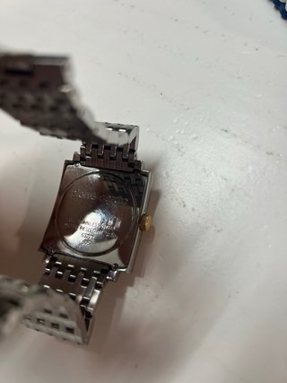 Reloj Pierre Cardin Rectangular Oro/Plata