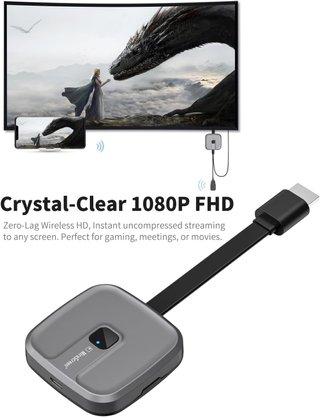 Dongle HDMI inalámbrico 1080P duplicación pantalla