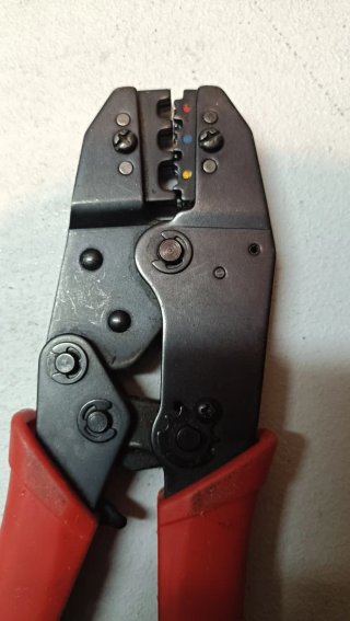 Crimpadora terminales eléctricos varias medidas
