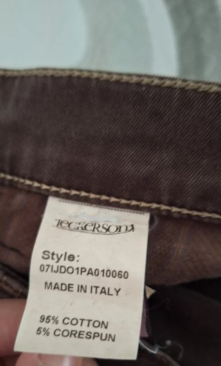 Pantaloni donna Jeckerson marrone taglia 27