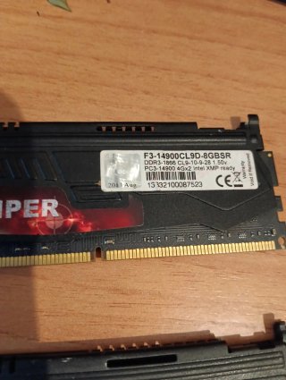 2x G.Skill Sniper DDR3 8GB (4GBx2) 1866MHz