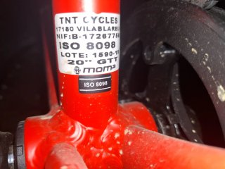 Bicicleta Montaña Roja GT T20