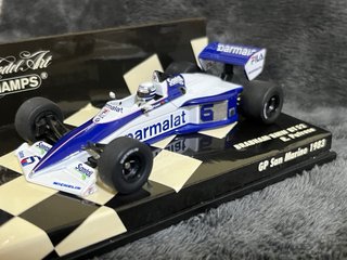 Modellino F1 Brabham BMW BT52 1:43 Minichamps