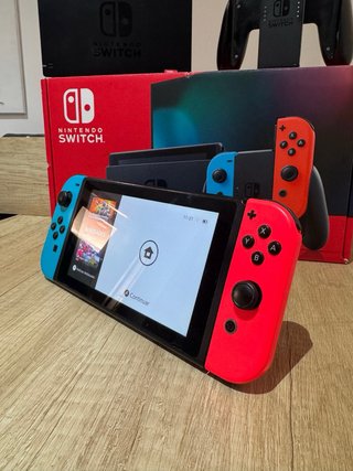 Nintendo Switch V2 + PACK! Todos Los Accesorios