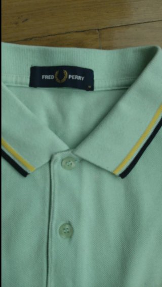 Polo Fred Perry Verde Talla M