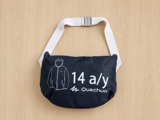 Chaqueta impermeable Quechua azul
