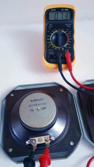 Sondaky M14K4/041 Altavoces Midrange Vintage