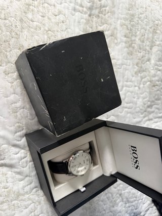 Reloj Boss Negro y Plateado