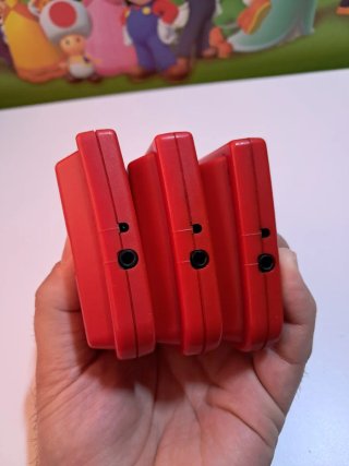 Lotto 3 Nintendo Game Boy Gameboy Pocket Rossi