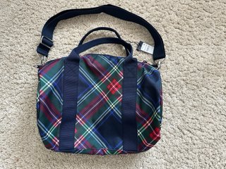 Bolso Tommy Hilfiger Cuadro Escocés nuevo