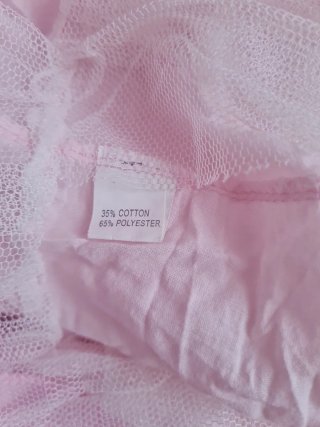 Vestido Unicornio Niña Rosa Talla Única
