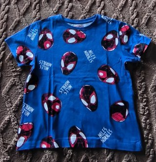 Camiseta Spiderman Miles Morales Niño Algodón
