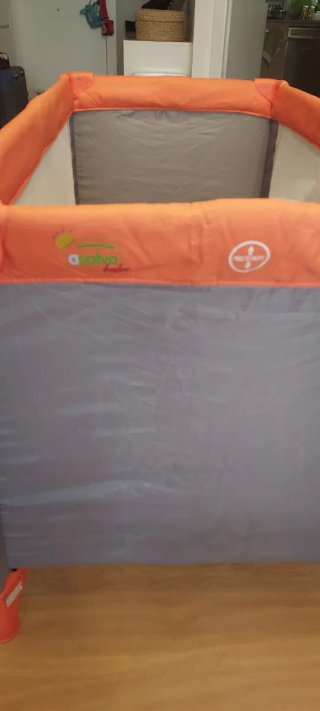 Cuna de viaje plegable Asalvo