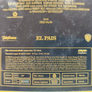 DVD Doctor Zhivago (Español/Ingles)
