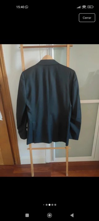 Traje graduación Massimo Dutti Gris