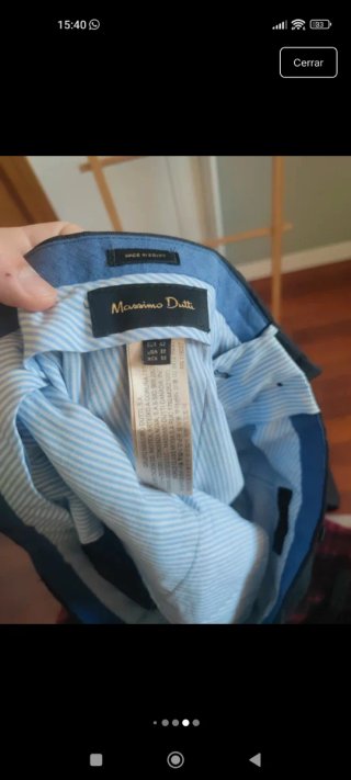 Traje graduación Massimo Dutti Gris