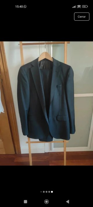 Traje graduación Massimo Dutti Gris