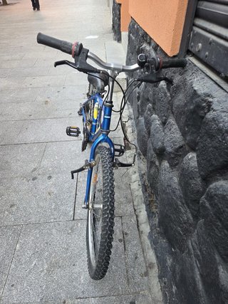 Bicicleta Rockrider Azul