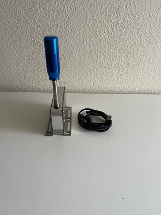 Palanca secuencial para PC - Azul