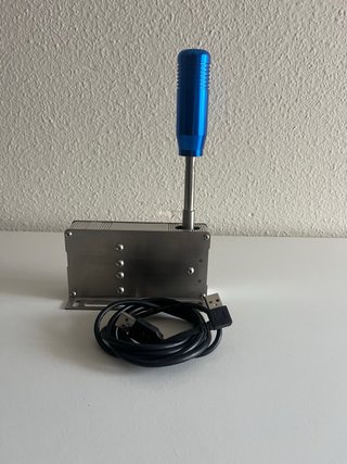 Palanca secuencial para PC - Azul