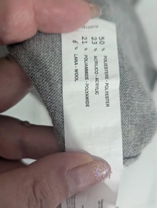 Maglioncino Alcott Grigio Uomo M/L Oversize